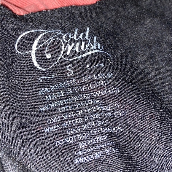 Black Graphic Razorback Tank Top - Picture 3 of 3